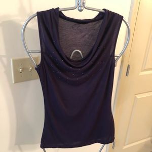 Draped Neck Top
